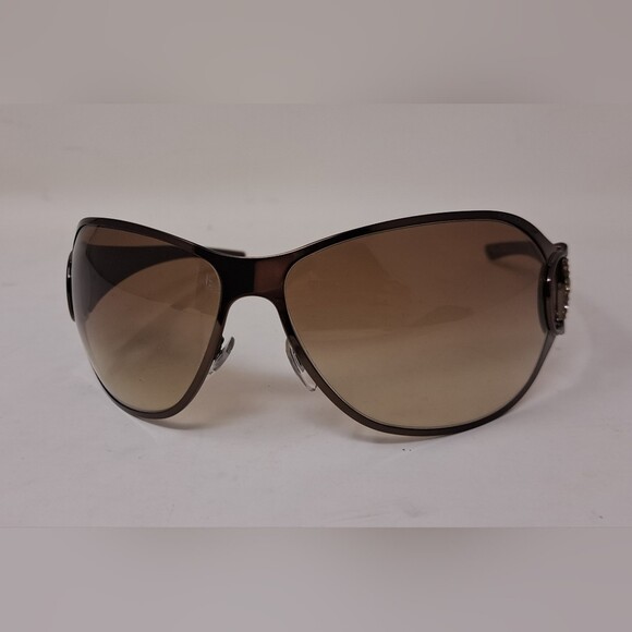 Gucci Sunglasses GG2737STRASS Vintage Y2K Horsebit Diamonds Wrap Brown 69-14-115 - Picture 10 of 16